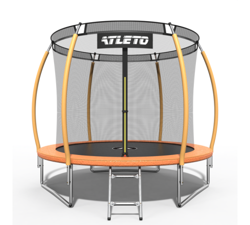 Батут Atleto 42400469 з внутрішньою сіткою 312 см помаранчевий Батут Atleto 42400469 з внутрішньою сіткою 312 см помаранчевий