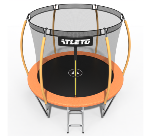 Батут Atleto 42400469 з внутрішньою сіткою 312 см помаранчевий Батут Atleto 42400469 з внутрішньою сіткою 312 см помаранчевий