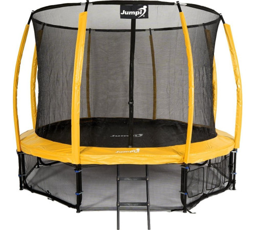 Садовий батут Jumpi Maxy Comfort Plus з внутрішньою сіткою 10 FT 312 см жовтий Садовий батут Jumpi Maxy Comfort Plus з внутрішньою сіткою 10 FT 312 см жовтий
