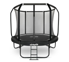 VIRTUFIT TRAMPOLINA PREMIUM Z SIATKĄ BEZPIECZEŃSTWA 251 CM