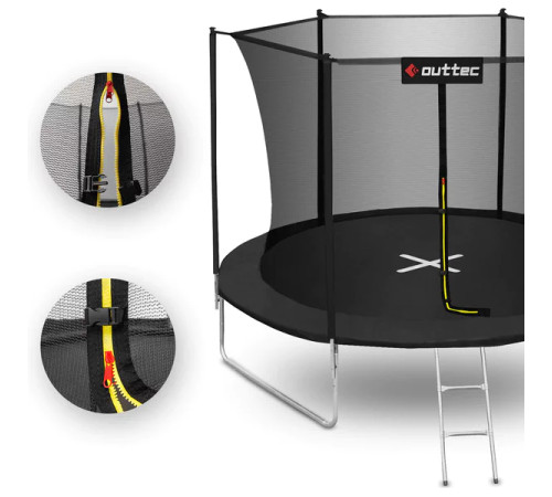 Батут Inside Net OUTTEC 10FT чорний