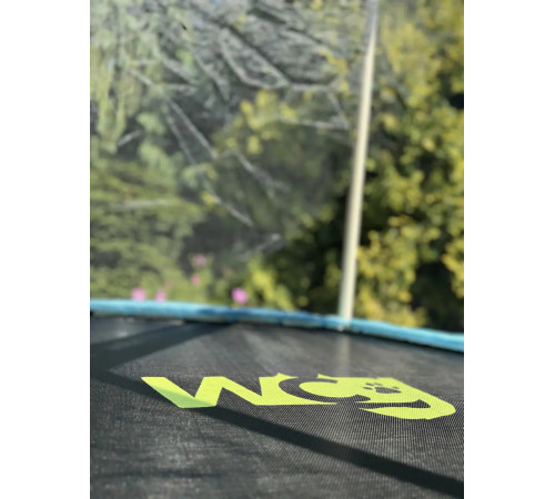 Батут WCG Hexi M з внутрішньою сіткою 120 см блакитно-бежевий Батут WCG Hexi M з внутрішньою сіткою 120 см блакитно-бежевий