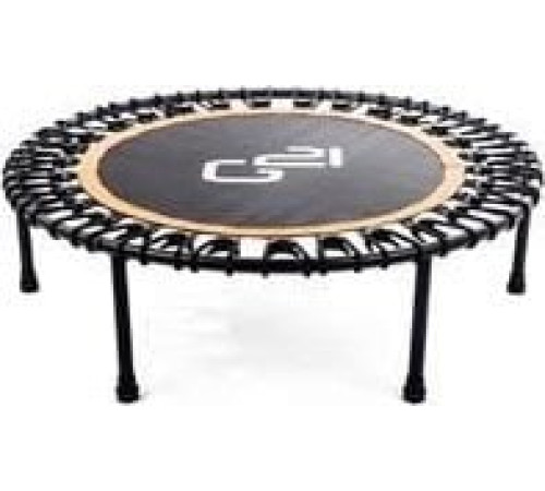 Батут для фітнесу G21 MiniJump без сітки 3.5 футів 101 см чорно-помаранчевий Батут для фітнесу G21 MiniJump без сітки 3.5 футів 101 см чорно-помаранчевий