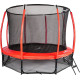 Батут Jumpi Maxy Comfort Plus з внутрішньою сіткою 12,5 футів 374 см червоний