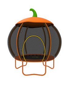 Батут дитчий із захисною сіткою WCG Pumpkin