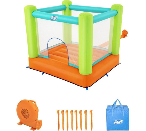 Дитячий надувний батут Jump and Soar Bouncer BESTWAY + Насос 53394