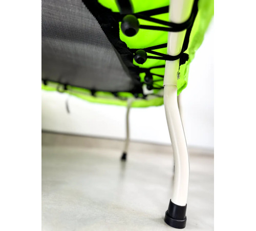 Батут WCG Frog з поручнем 114 см зелений