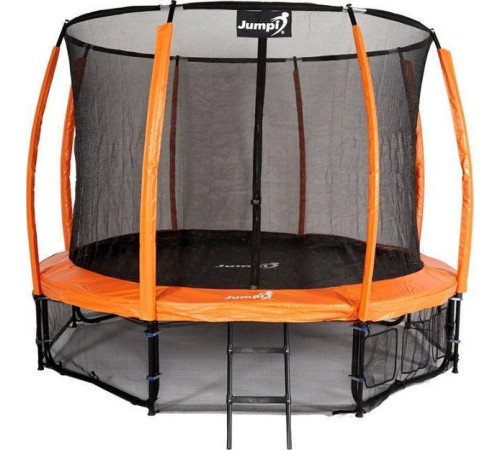 Батут Jumpi Maxy Comfort Plus з внутрішньою сіткою 12,5 футів 374 см помаранчевий Батут Jumpi Maxy Comfort Plus з внутрішньою сіткою 12,5 футів 374 см помаранчевий