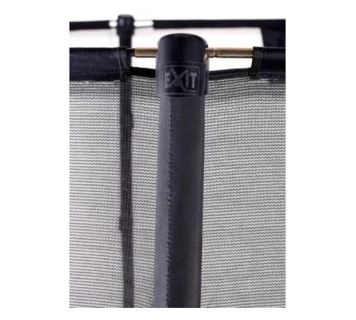 Батут EXIT Elegant Premium з зовнішньою сіткою 244 х 427 см чорний