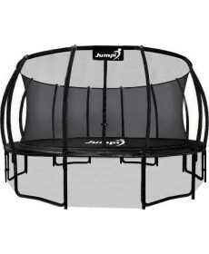 Батут Jumpi Maxy Comfort Plus з внутрішньою сіткою 14,5 футів 435 см чорний