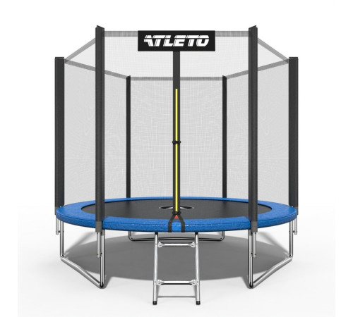 Батут Atleto 20001001 з зовнішньою сіткою 312 см синій Батут Atleto 20001001 з зовнішньою сіткою 312 см синій