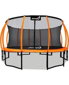 Батут Jumpi Maxy Comfort Plus з внутрішньою сіткою 14,5 футів 435 см помаранчевий