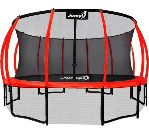 Батут Jumpi Maxy Comfort Plus з внутрішньою сіткою 14,5 футів 435 см червоний Батут Jumpi Maxy Comfort Plus з внутрішньою сіткою 14,5 футів 435 см червоний