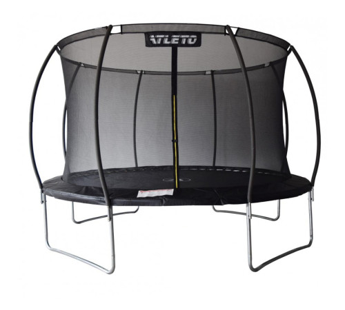 Батут Atleto 42400494 з внутрішньою сіткою 374 см чорний Батут Atleto 42400494 з внутрішньою сіткою 374 см чорний