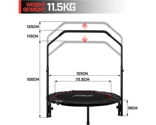 Батут Physionics JG869323.5 FT101 см