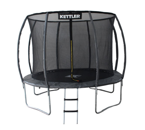 Батут Kettler JUMP 5624 з внутрішньою сіткою 305 см чорний Батут Kettler JUMP 5624 з внутрішньою сіткою 305 см чорний