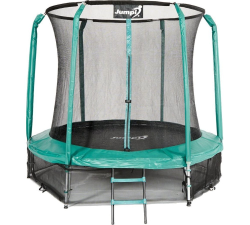 Батут Jumpi Maxy Comfort з внутрішньою сіткою 244 см зелений Батут Jumpi Maxy Comfort з внутрішньою сіткою 244 см зелений