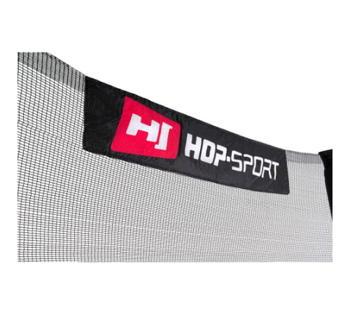 Батут Hop-Sport з внутрішньою сіткою 10 футів 305 см чорно-зелений Батут Hop-Sport з внутрішньою сіткою 10 футів 305 см чорно-зелений