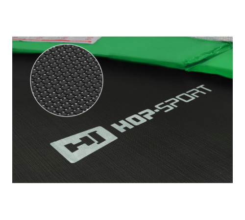 Батут Hop-Sport з внутрішньою сіткою 10 футів 305 см чорно-зелений Батут Hop-Sport з внутрішньою сіткою 10 футів 305 см чорно-зелений