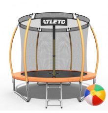 Батут Atleto 42400469 з внутрішньою сіткою 312 см помаранчевий