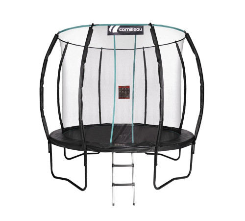 Батут Cornilleau Spring з внутрішньою сіткою 305 см чорний Батут Cornilleau Spring з внутрішньою сіткою 305 см чорний