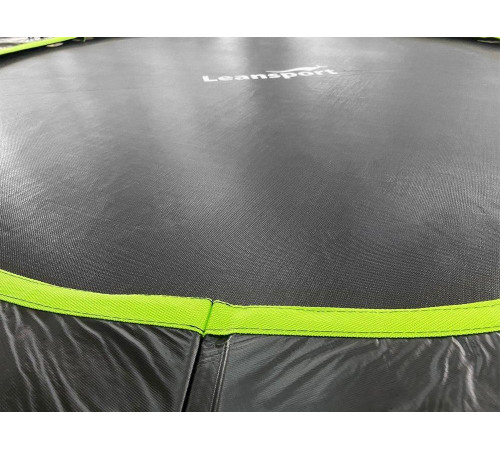 Батут Lean Sport 8343 з внутрішньою сіткою 8 футів 244 см чорний Батут Lean Sport 8343 з внутрішньою сіткою 8 футів 244 см чорний