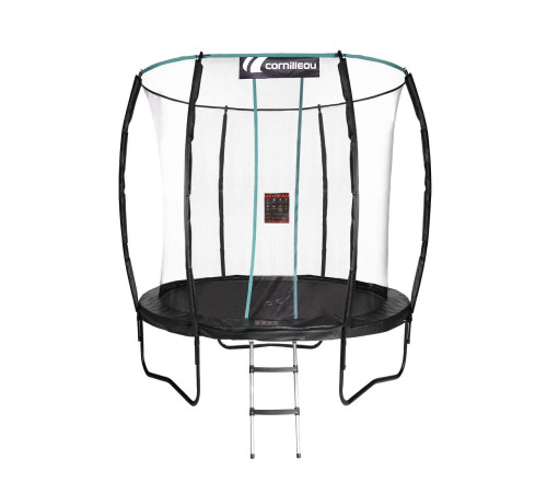 Батут Cornilleau Spring з внутрішньою сіткою 244 см чорний Батут Cornilleau Spring з внутрішньою сіткою 244 см чорний