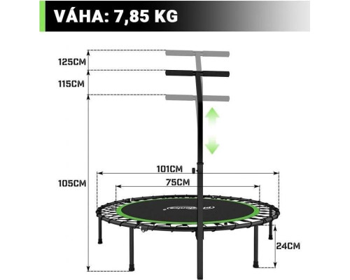 Батут Physionics JG868793.5 FT101 см