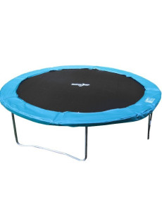 Батут MASTERJUMP Super без сітки 365 см блакитний