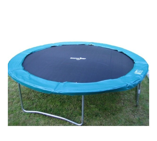 Батут MASTERJUMP Super без сітки 365 см блакитний