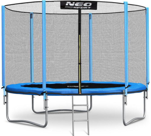 Батут Neo-Sport з зовнішньою сіткою 10 футів 312 см блакитний Батут Neo-Sport з зовнішньою сіткою 10 футів 312 см блакитний