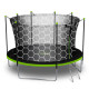 Trampolina ogrodowa 13ft/404cm z siatką wewnętrzną i drabinką Neo-Sport