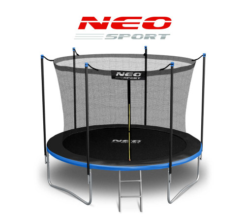 Батут Neo-Sport з внутрішньою сіткою 10 футів 312 см чорно-синій Батут Neo-Sport з внутрішньою сіткою 10 футів 312 см чорно-синій