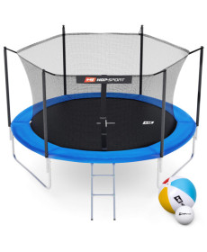 Батут Hop-Sport з внутрішньою сіткою 10 футів 305 см синій
