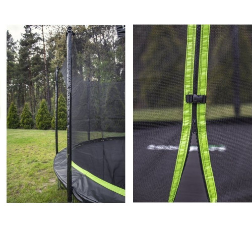 Садовий батут Lean Sport Pro з внутрішньою сіткою 16 FT 487 см Садовий батут Lean Sport Pro з внутрішньою сіткою 16 FT 487 см