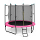 Батут KLARFIT Rocketgirl 250 см Рожевий