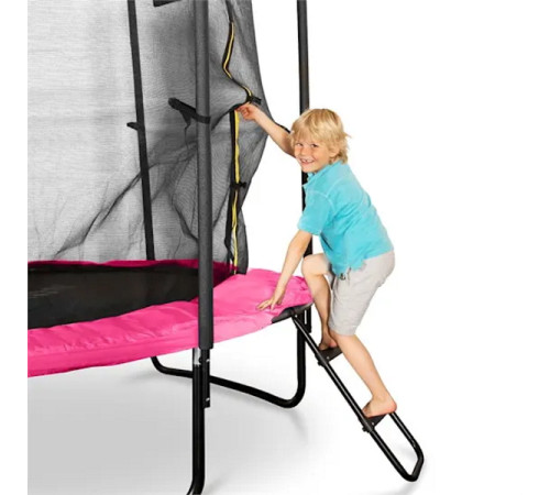 Батут KLARFIT Rocketgirl 250 см Рожевий Батут KLARFIT Rocketgirl 250 см Рожевий