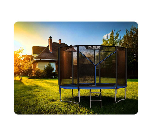 Trampolina ogrodowa 8ft/252cm z siatką zewnętrzną i drabinką Neo-Sport Trampolina ogrodowa 8ft/252cm z siatką zewnętrzną i drabinką Neo-Sport