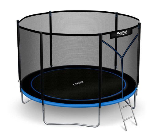 Trampolina ogrodowa 8ft/252cm z siatką zewnętrzną i drabinką Neo-Sport Trampolina ogrodowa 8ft/252cm z siatką zewnętrzną i drabinką Neo-Sport