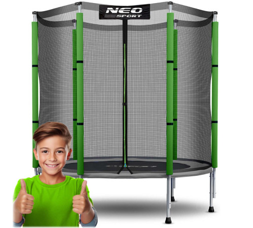 Trampolina ogrodowa dla dzieci 140 cm 4,5ft Neo-Sport