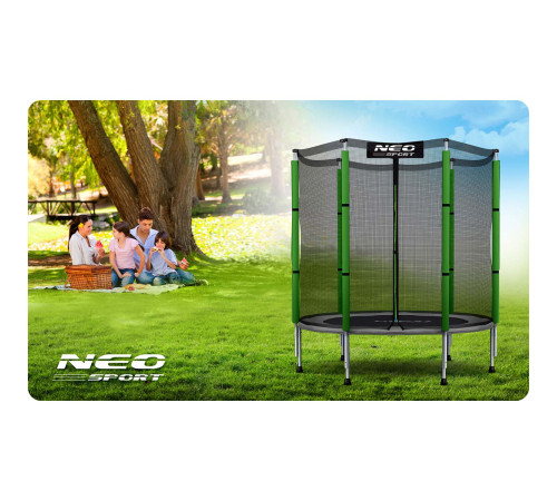 Trampolina ogrodowa dla dzieci 140 cm 4,5ft Neo-Sport