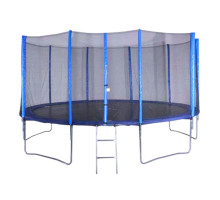 Trampolina Ogrodowa z Siatką Zewnętrzną do Skakania Duża Wytrzymała 366 cm