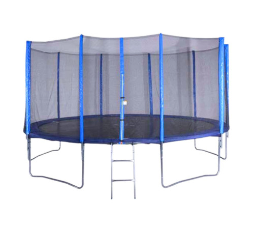 Trampolina Ogrodowa z Siatką Zewnętrzną do Skakania Duża Wytrzymała 366 cm