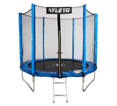 Батут Atleto 42400454 з зовнішньою сіткою 312 см синій Батут Atleto 42400454 з зовнішньою сіткою 312 см синій