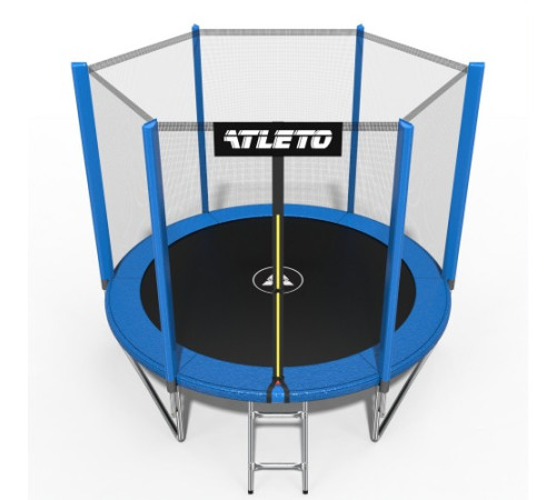 Батут Atleto 42400454 з зовнішньою сіткою 312 см синій Батут Atleto 42400454 з зовнішньою сіткою 312 см синій