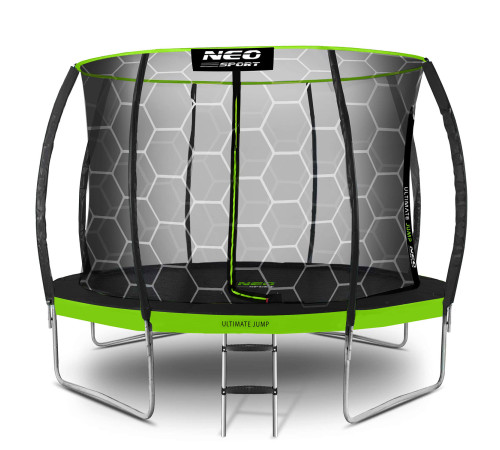 Trampolina ogrodowa profilowana 14ft/435cm z siatką wewnętrzną Neo-Sport Trampolina ogrodowa profilowana 14ft/435cm z siatką wewnętrzną Neo-Sport