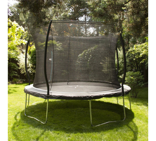 Батут Bacha Sport Garden Super Sun M35734 з внутрішньою сіткою 9 футів 275 см чорний Батут Bacha Sport Garden Super Sun M35734 з внутрішньою сіткою 9 футів 275 см чорний