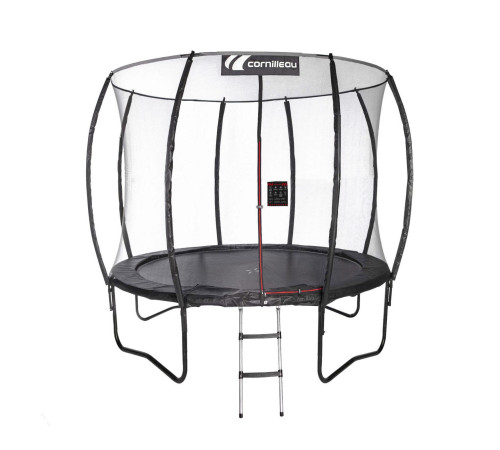 Батут CORNILLEAU SPRINGCARE 311103 з зовнішньою сіткою 305 см чорний Батут CORNILLEAU SPRINGCARE 311103 з зовнішньою сіткою 305 см чорний