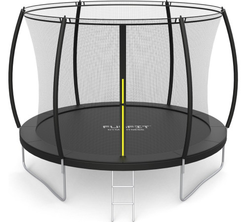 Батут Funfit 3120 з внутрішньою сіткою 10 футів 312 см чорний