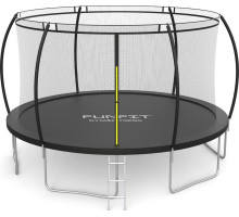 Батут  Funfit 3124 з внутрішньою сіткою 15 футів 465 см чорний